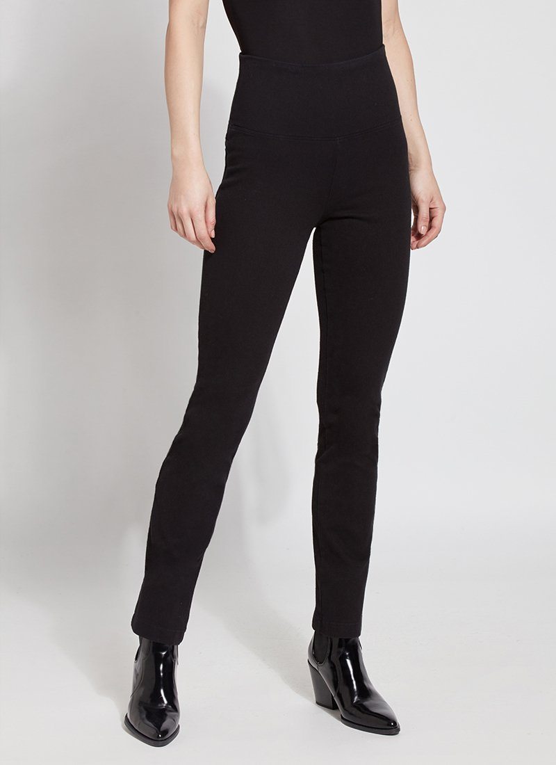 Lysse Denim Straight Leg Jean Legging  Mid Wash