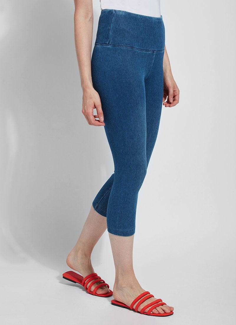 Lysse Denim Capri (21" Inseam) Indigo