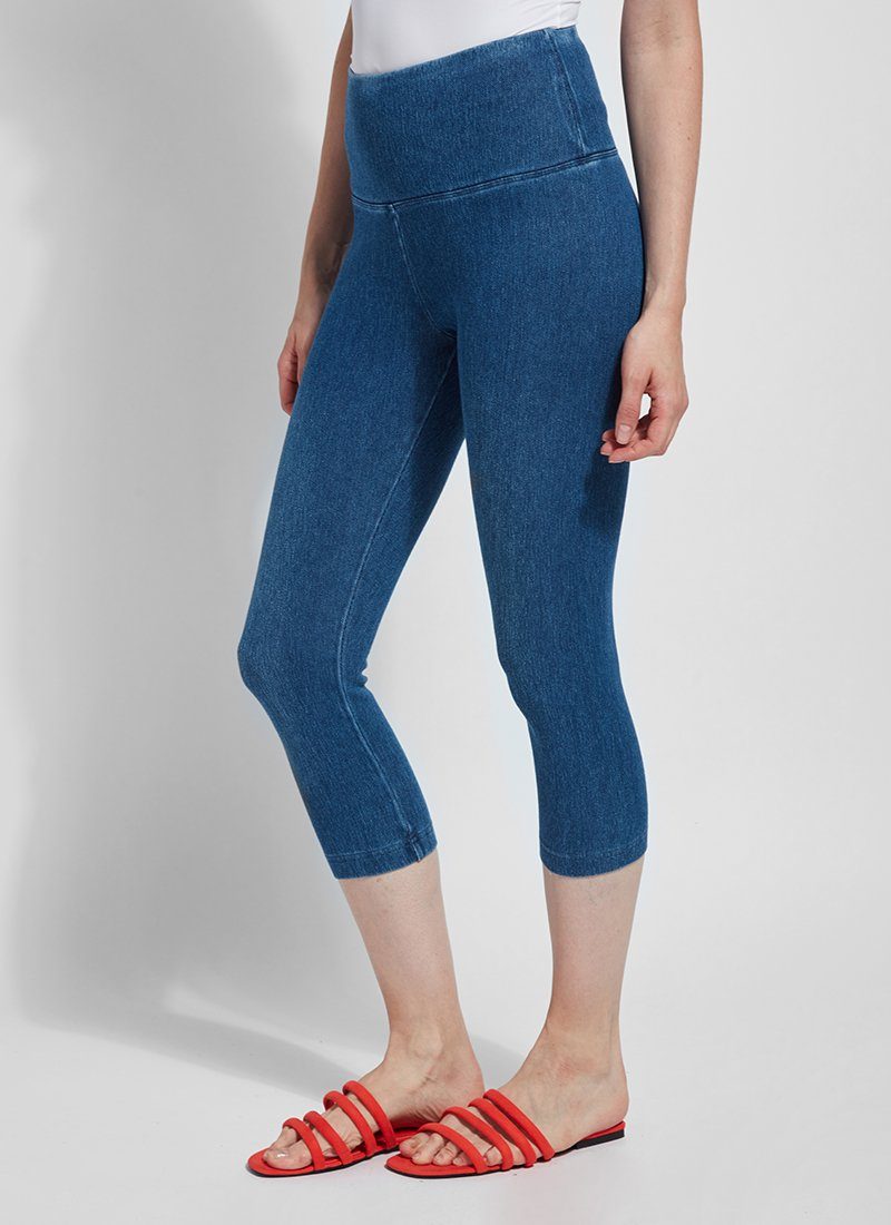 Lysse Denim Capri (21" Inseam) Indigo