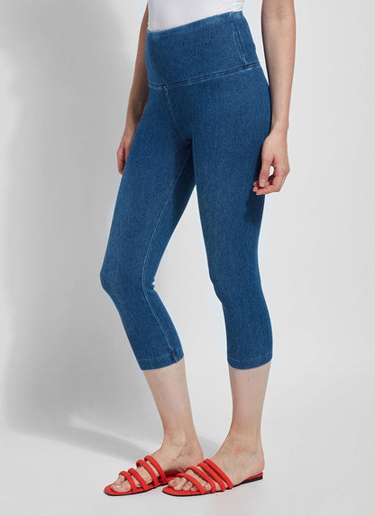 Lysse Denim Capri (21" Inseam) Indigo