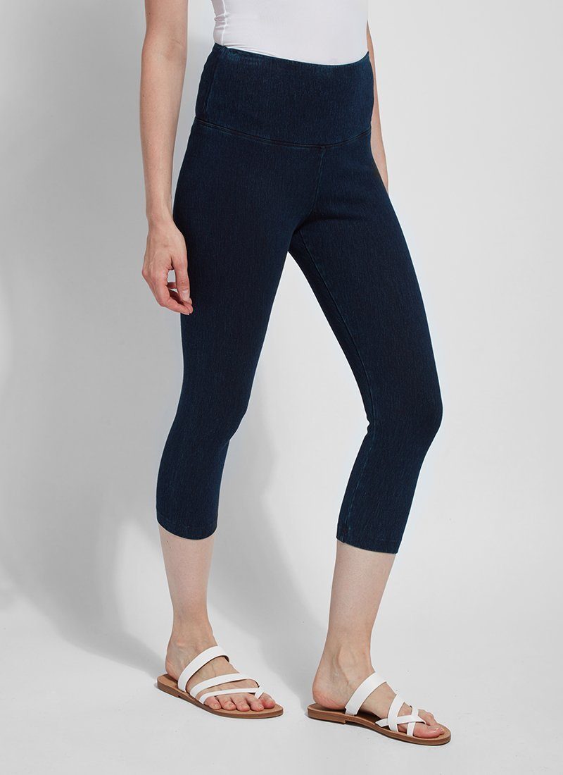 Lysse Denim Capri (21" Inseam) Indigo