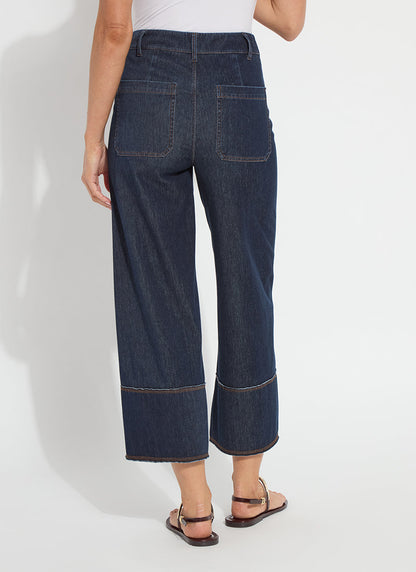 Lysse Kaia Wide Leg Denim (25.5" Inseam) Indigo