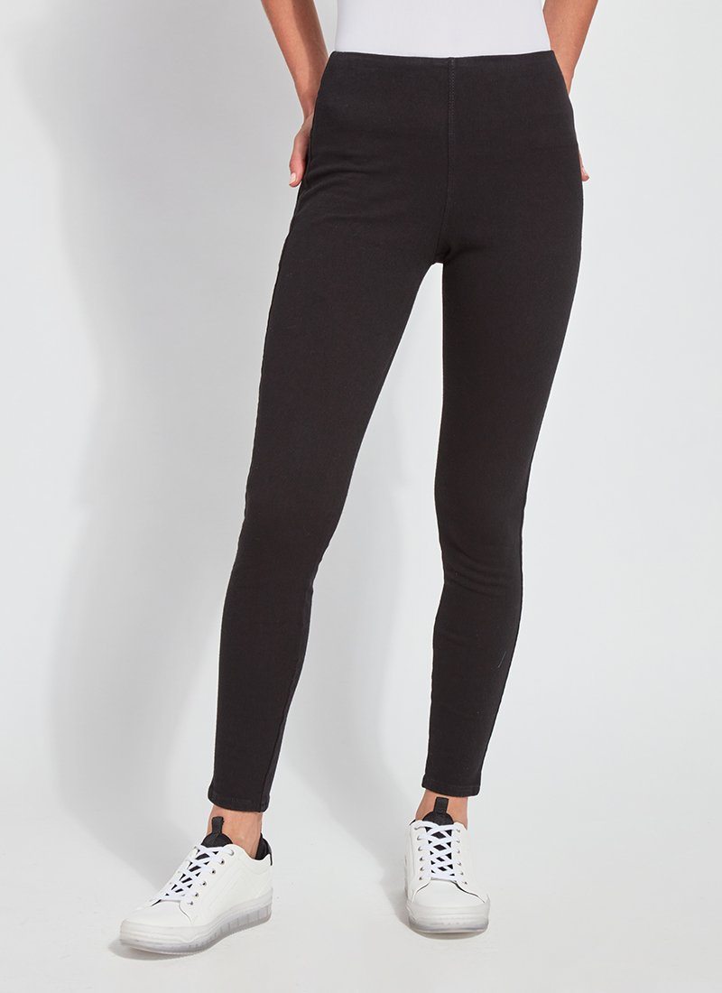 Lysse Toothpick Denim Jean Leggings  Mid Wash