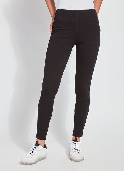 Lysse Toothpick Denim Jean Leggings  Mid Wash