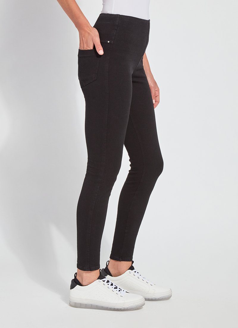 Lysse Toothpick Denim Jean Leggings  Mid Wash