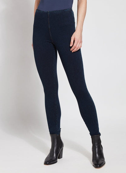 Lysse Toothpick Denim Jean Leggings  Mid Wash