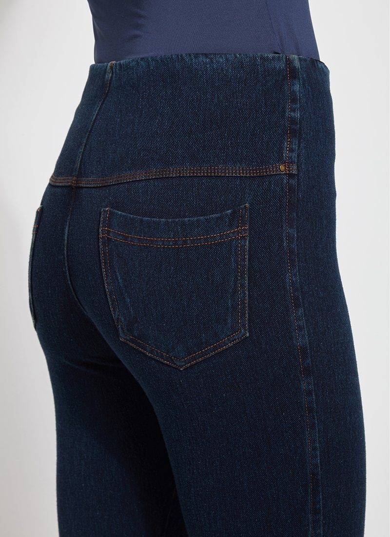Lysse Toothpick Denim Jean Leggings  Mid Wash