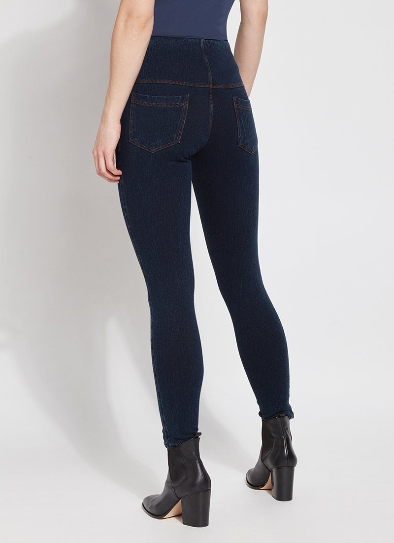 Lysse Toothpick Denim Jean Leggings  Mid Wash