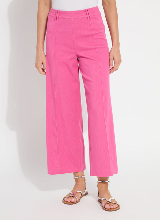 Lysse Erin Pintuck Repreve Denim - Hot Pink (27" Inseam) Hot Pink