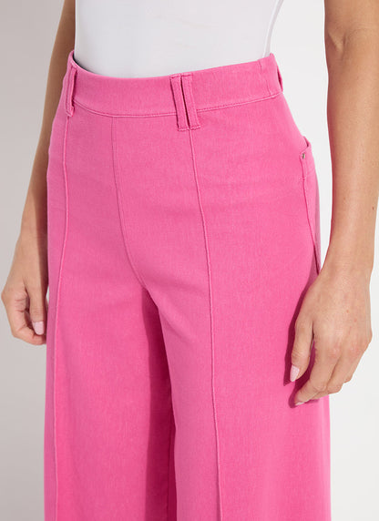 Lysse Erin Pintuck Repreve Denim - Hot Pink (27" Inseam) Hot Pink