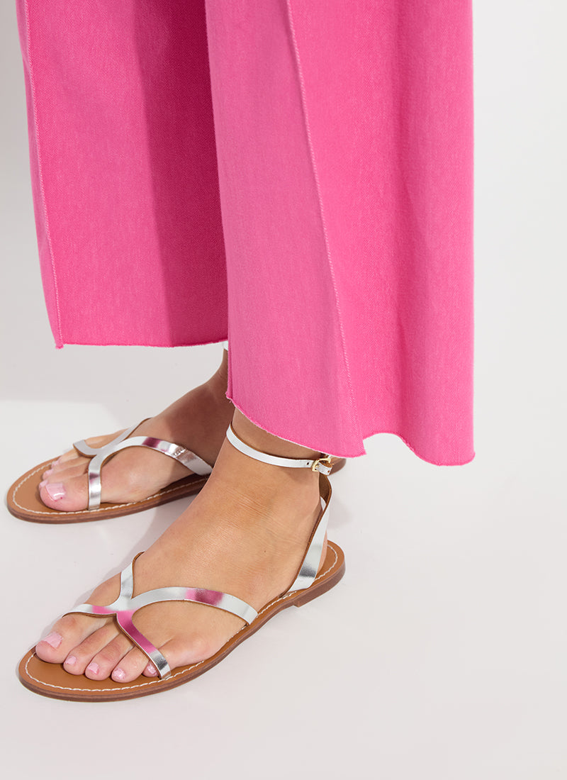 Lysse Erin Pintuck Repreve Denim - Hot Pink (27" Inseam) Hot Pink