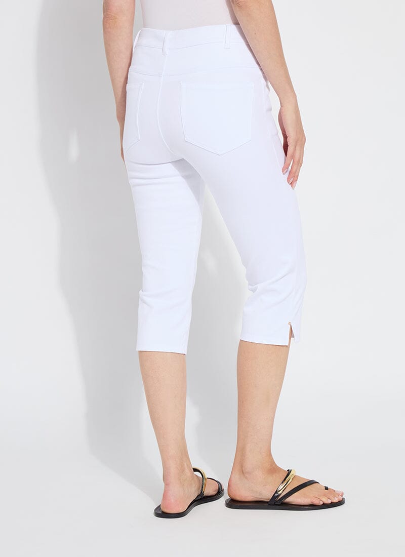 Lysse Granada Front Pocket Capri Denim (18.5" Inseam) Mid Wash