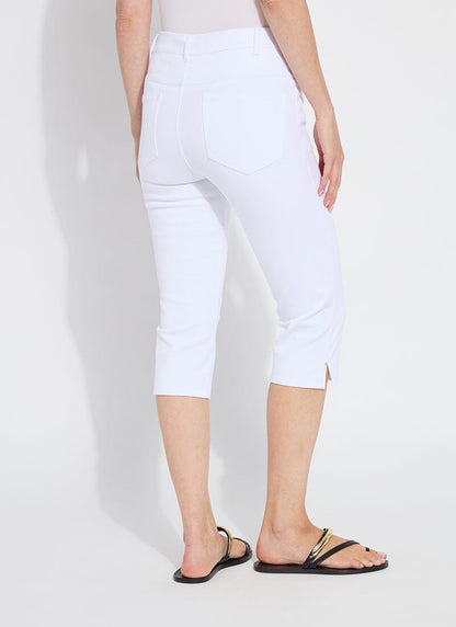 Lysse Granada Front Pocket Capri Denim (18.5" Inseam) Mid Wash