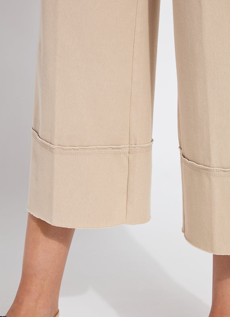 Lysse Analia Wide Leg Denim (25" Inseam) Linen