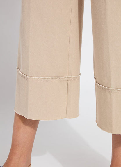Lysse Analia Wide Leg Denim (25" Inseam) Linen