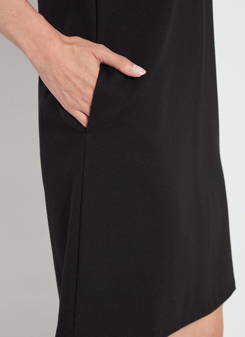 Lysse The Perfect A-Line Ponte Dress Black