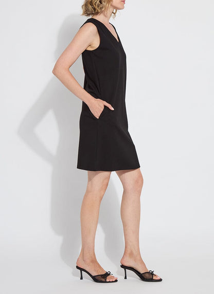 Lysse The Perfect A-Line Ponte Dress Black