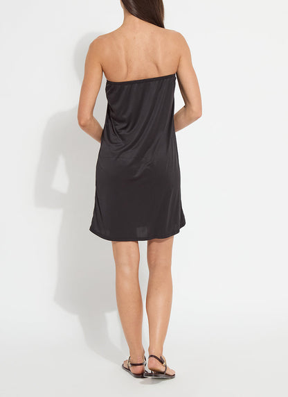 Lysse Lorena Pleated Chiffon Midi Dress Red Sangria