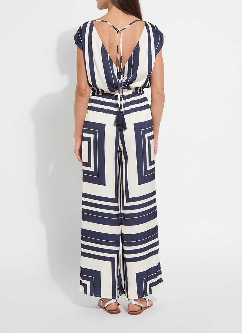 Lysse Fabiana Printed Jumpsuit (28" Inseam) Costa Mosaica