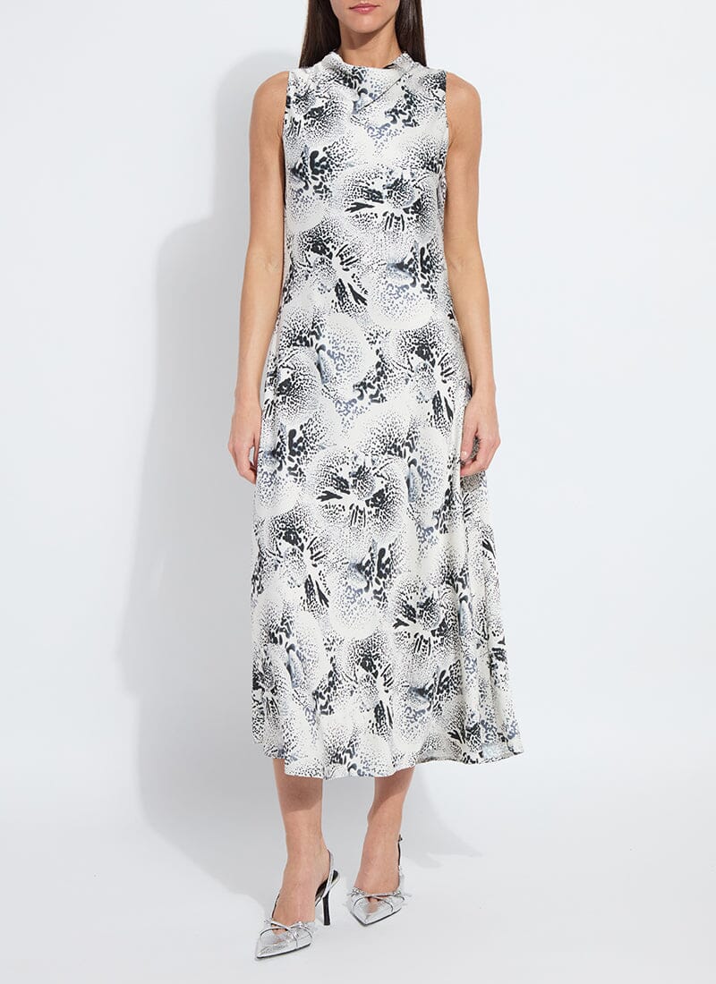 Lysse Anaya Embellished Halter Dress Winter Orchid