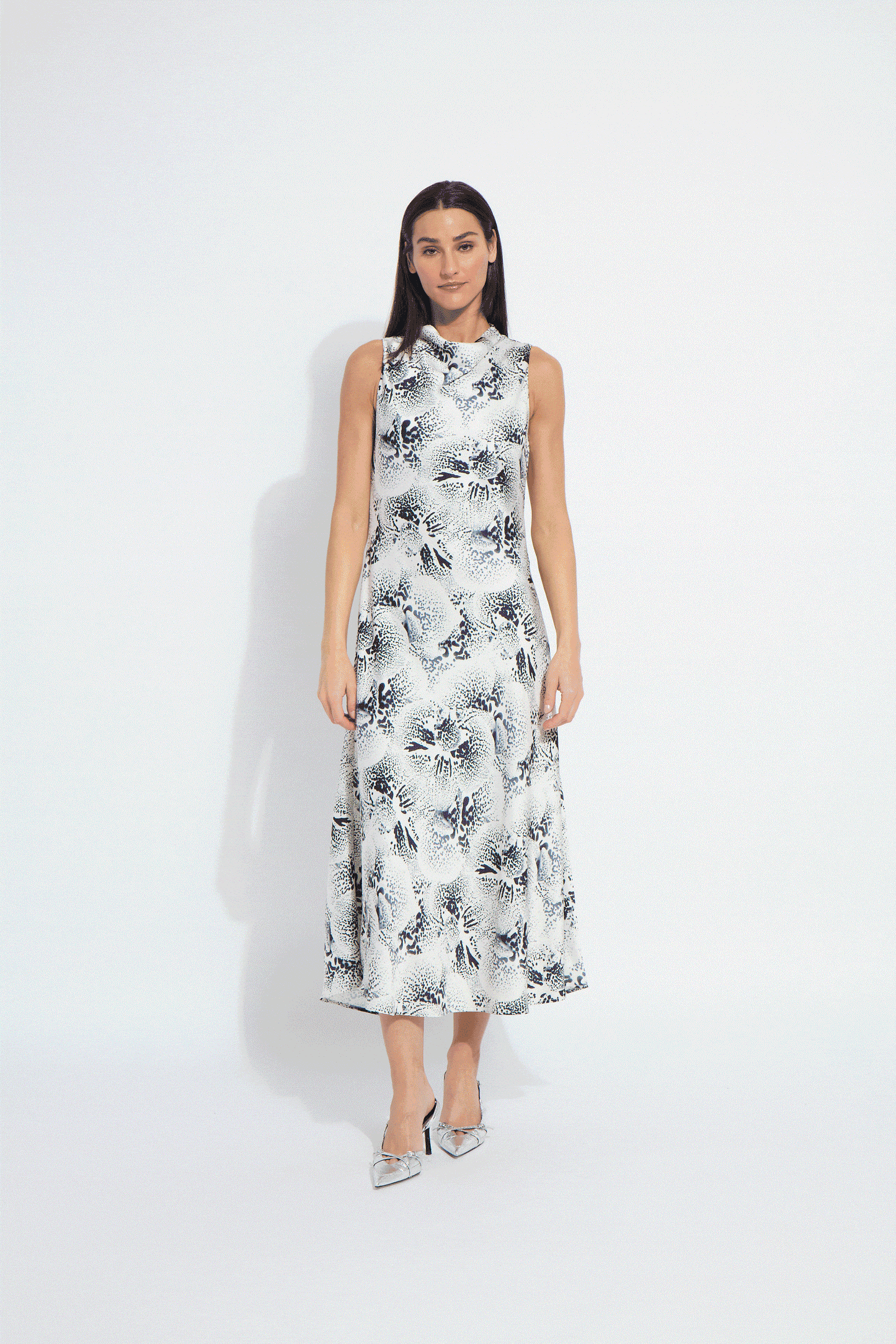 Lysse Anaya Embellished Halter Dress Winter Orchid