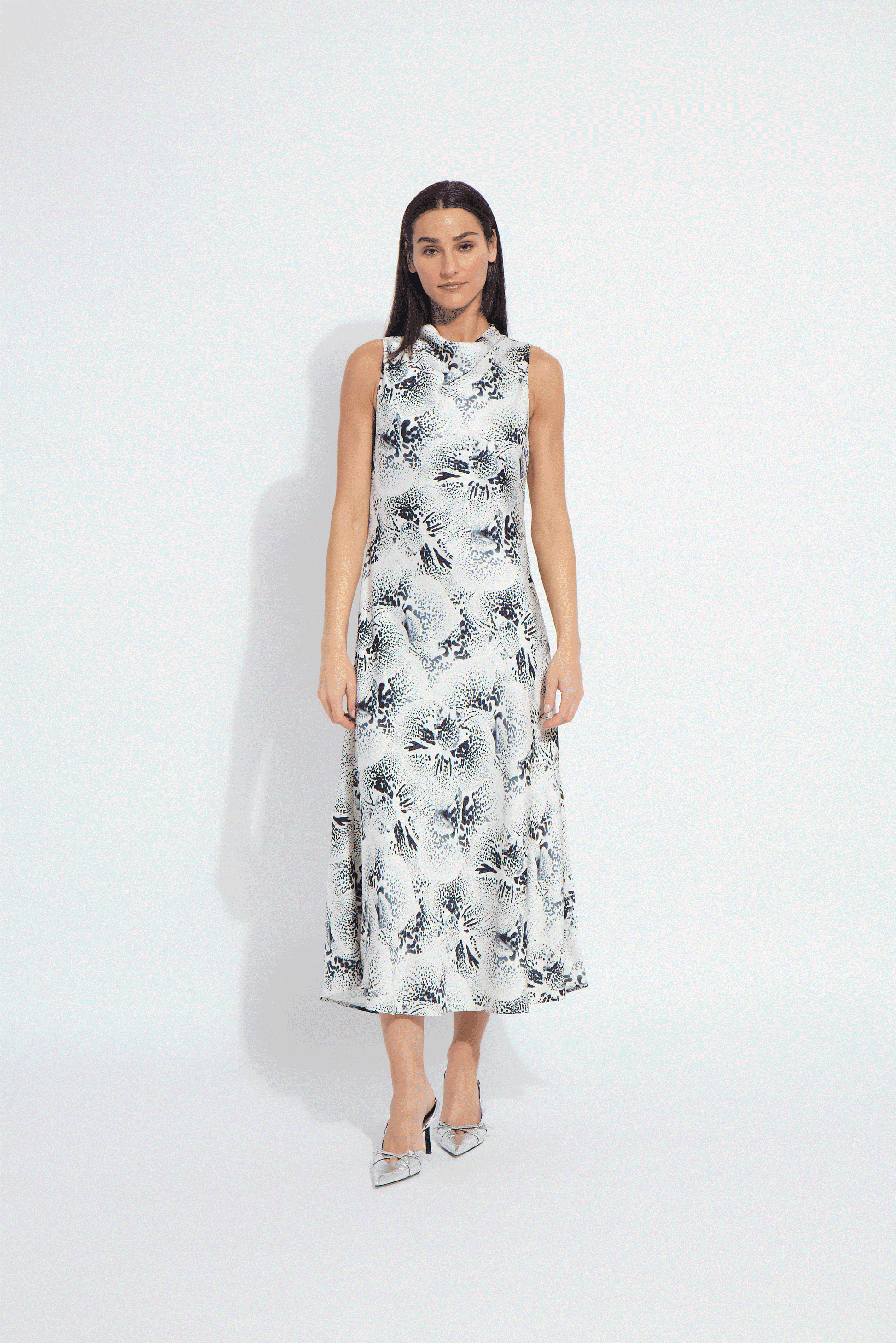 Lysse Anaya Embellished Halter Dress Winter Orchid