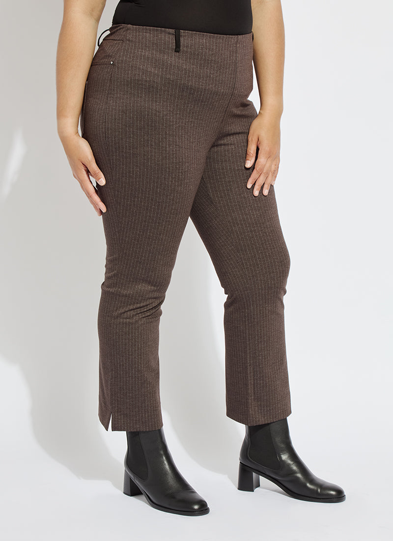 Lysse Baby Boot Ankle Pant Curvy Hairline Stripe
