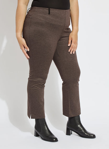 Lysse Baby Boot Ankle Pant Curvy Hairline Stripe