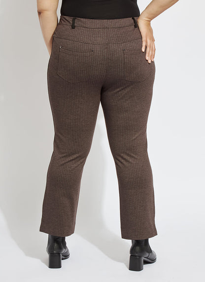 Lysse Baby Boot Ankle Pant Curvy Hairline Stripe