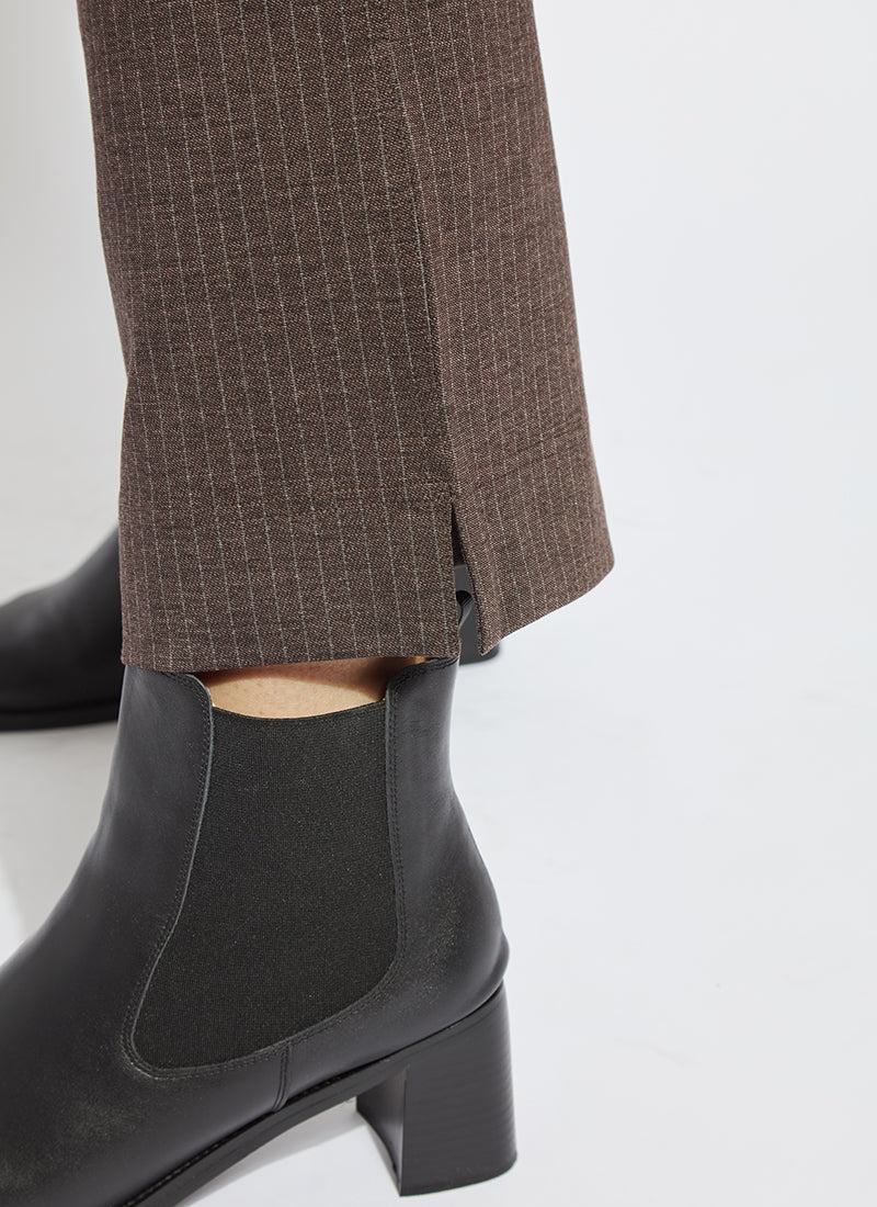 Lysse Baby Boot Ankle Pant Curvy Hairline Stripe