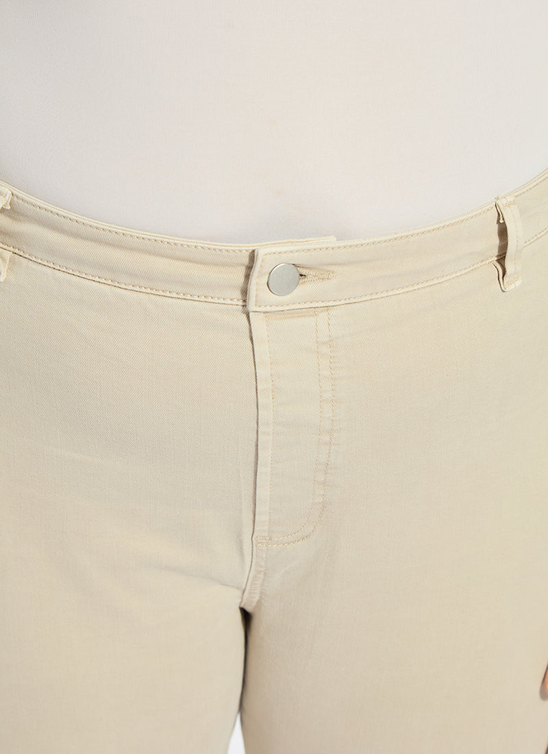 Lysse Ankle Estelle Everyday Flare Denim Curvy (27" Inseam) Asutex Mosswood