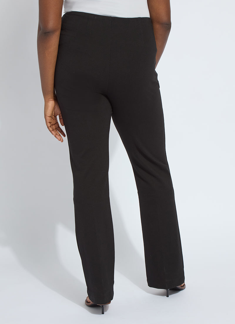 Lysse Elysse Pant Ponte Curvy (33" inseam) Charcoal