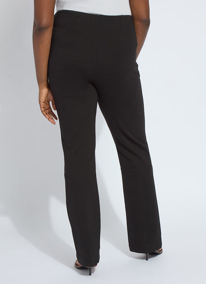 Lysse Elysse Pant Ponte Curvy (33" inseam) Charcoal
