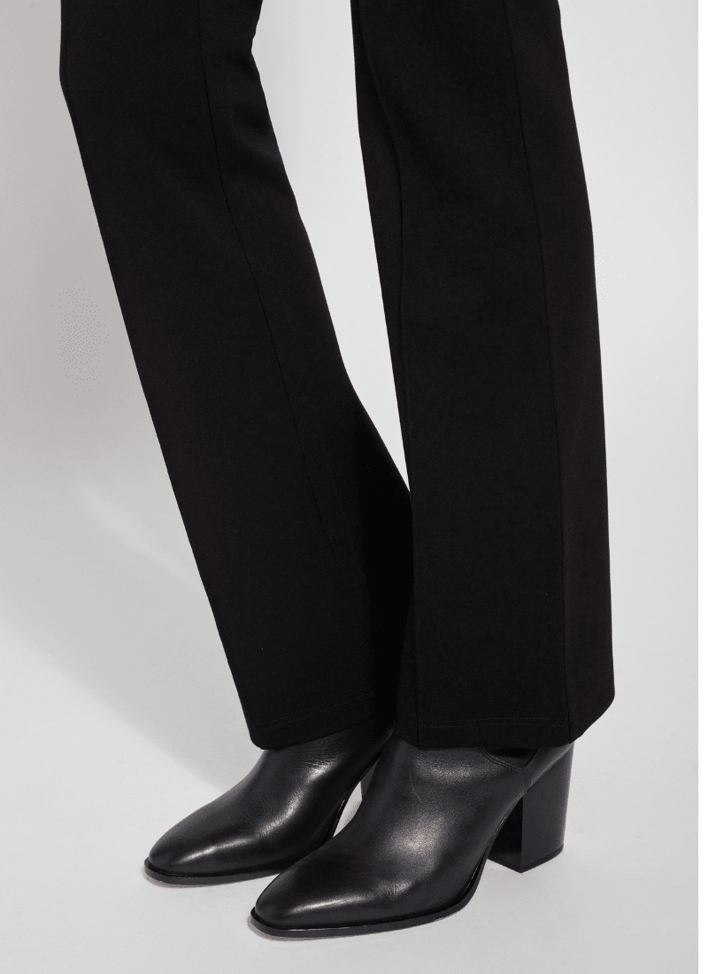 Lysse Elysse Pant Ponte Curvy (33" inseam) Charcoal