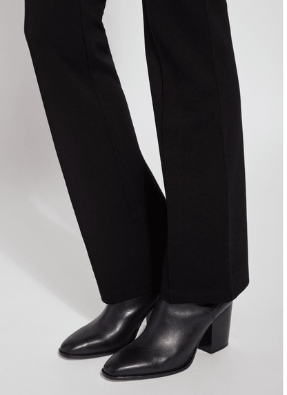 Lysse Elysse Pant Ponte Curvy (33" inseam) Charcoal