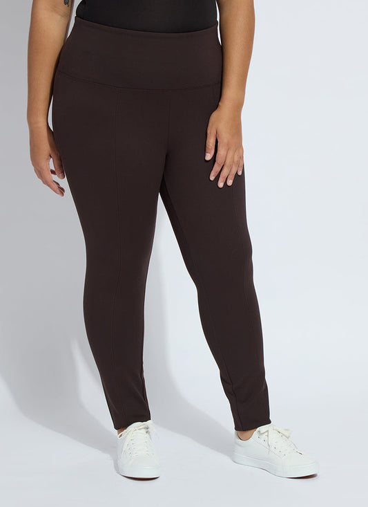 Lysse Signature Center Seam Curvy (28” Inseam) Double Espresso