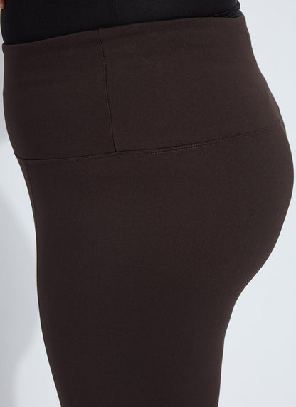 Lysse Signature Center Seam Curvy (28” Inseam) Double Espresso