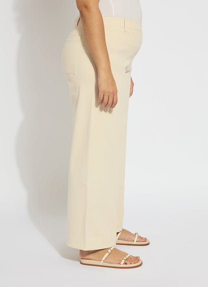 Lysse Nova Hi Waist Pintuck Denim Curvy - Coco Clay (29.5" Inseam) Coco Clay