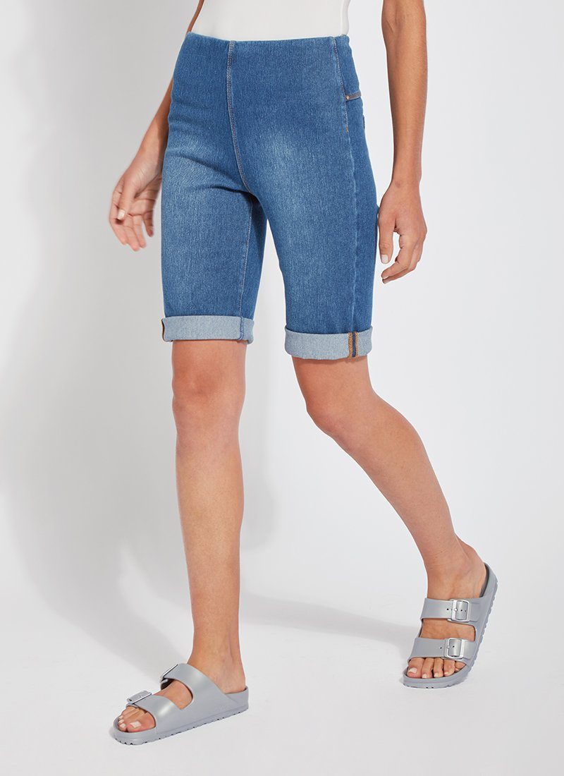 Lysse Boyfriend Short  Mid Wash