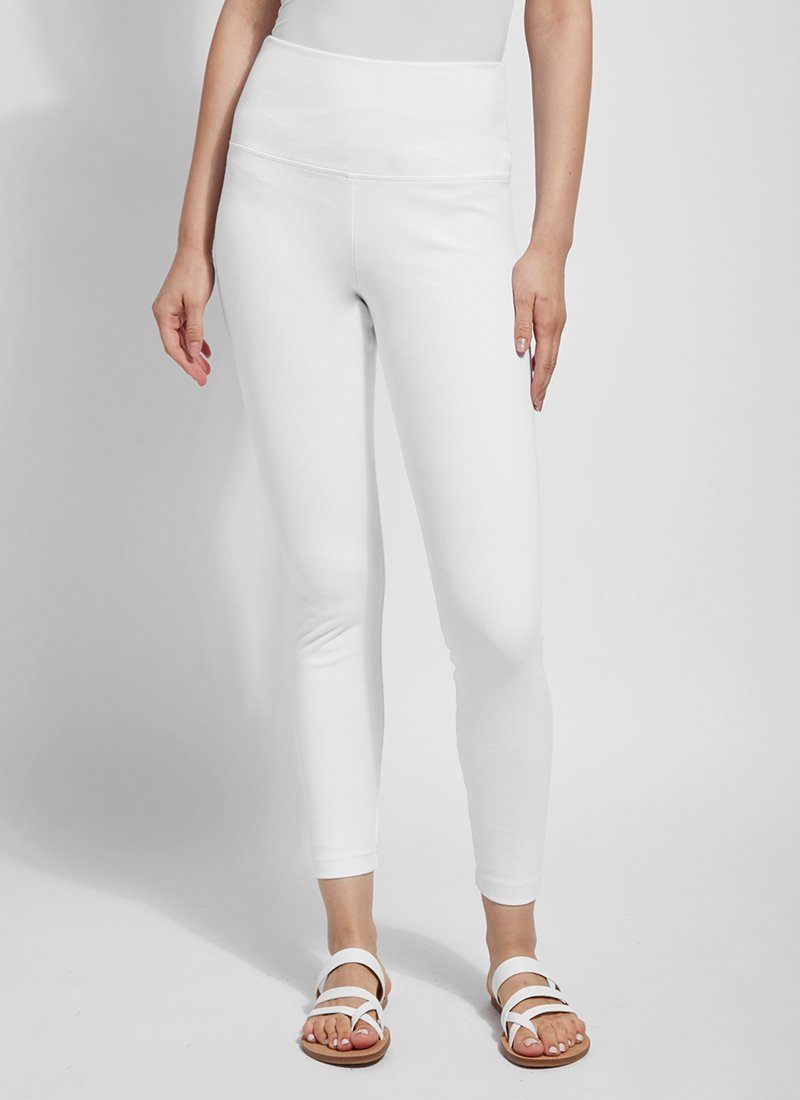 Lysse Denim Legging  Mid Wash