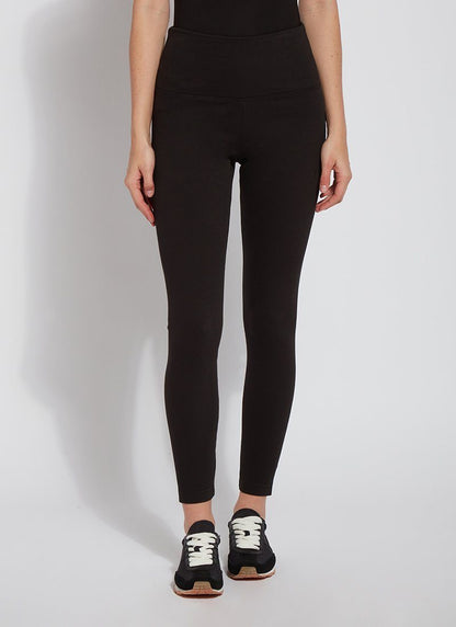 Lysse Denim Legging  Mid Wash