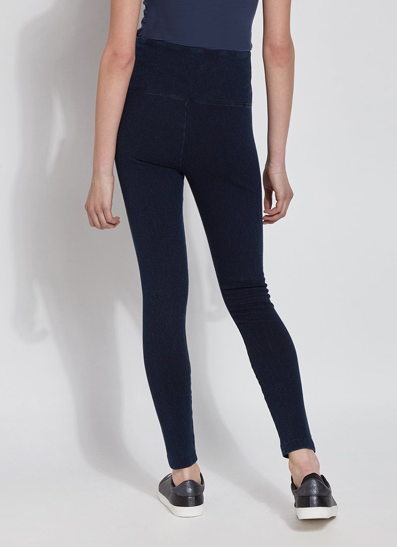 Lysse Denim Legging  Mid Wash