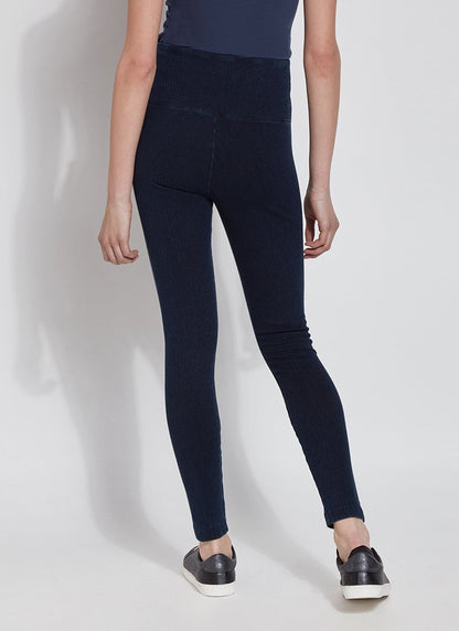 Lysse Denim Legging  Mid Wash