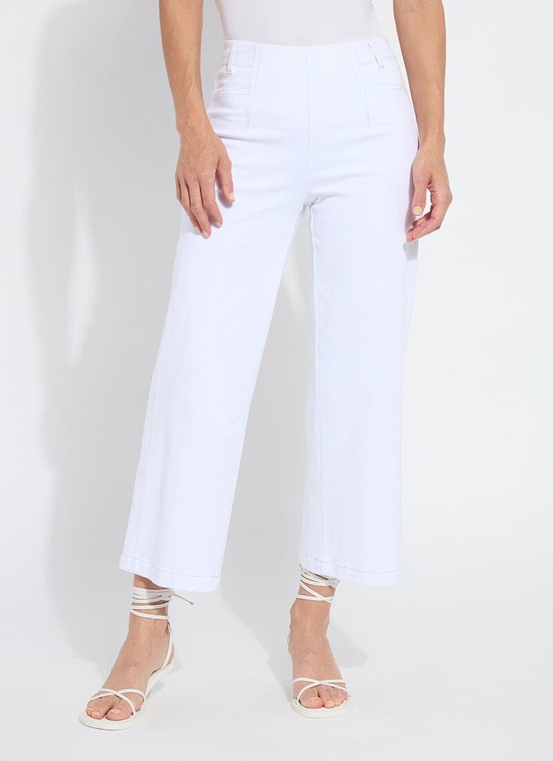 Lysse Layton Wide Leg Crop (26" Inseam) Barely Pink