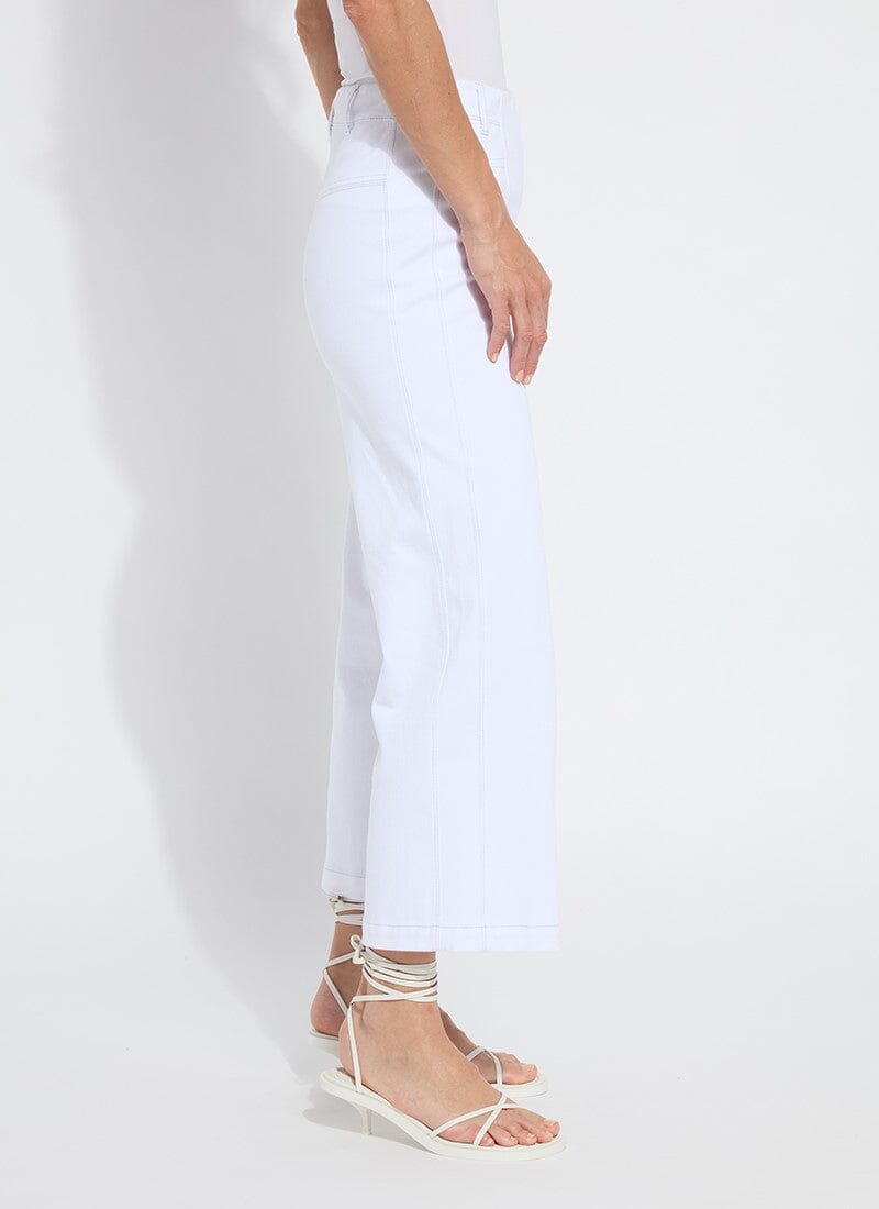 Lysse Layton Wide Leg Crop (26" Inseam) Barely Pink