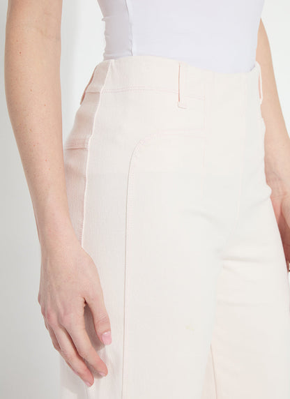 Lysse Layton Wide Leg Crop (26" Inseam) Barely Pink