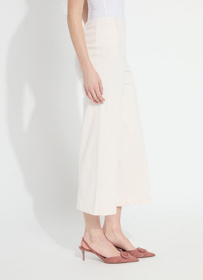 Lysse Layton Wide Leg Crop (26" Inseam) Barely Pink
