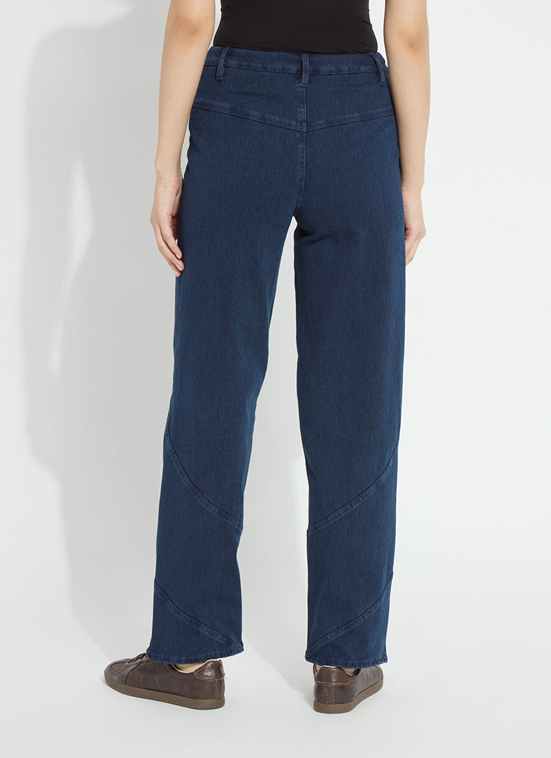 Lysse Amabel Seamed Barrel (31" Inseam) Black