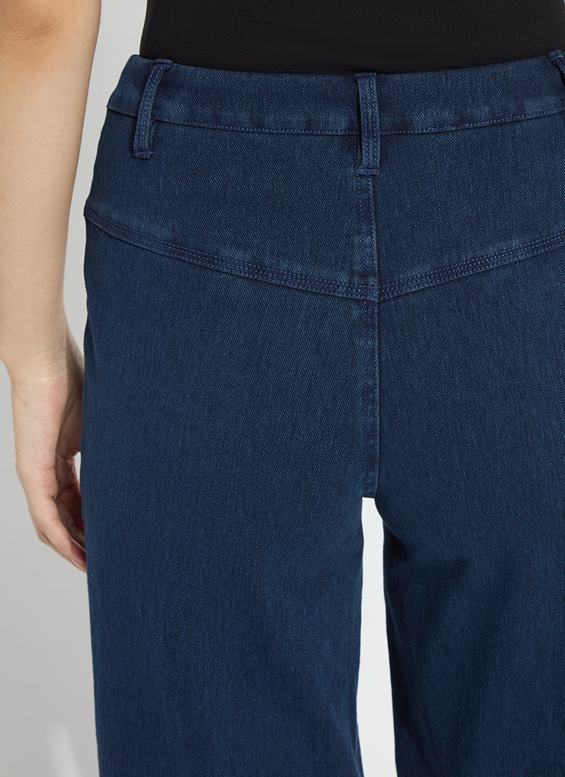 Lysse Amabel Seamed Barrel (31" Inseam) Black