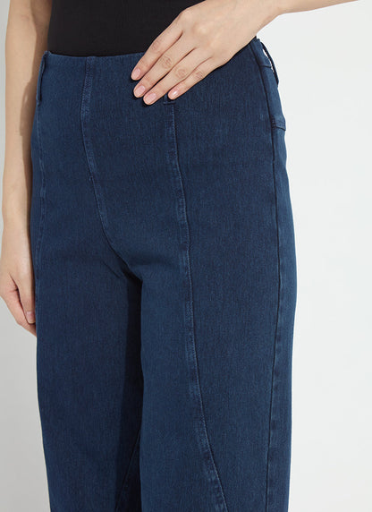 Lysse Amabel Seamed Barrel (31" Inseam) Black